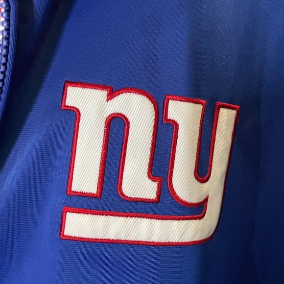 NFL New York Giants Football Zip Up Men's Track Jacket - Picture 3 of 7